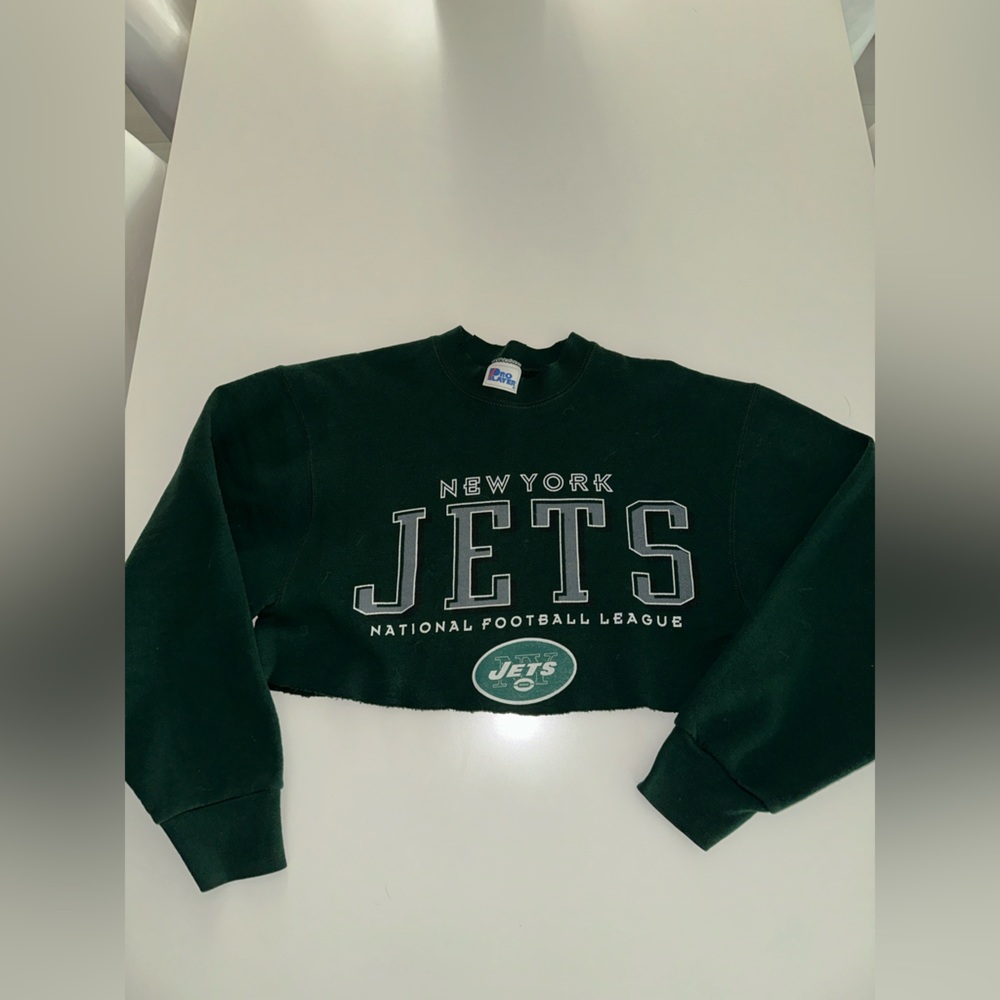 JETS cropped sweatshirt